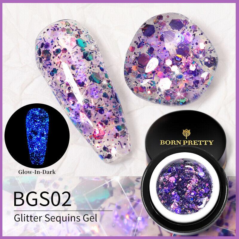 GLITTER LUMINOSO EFECTO REFLECTIVO BGS02