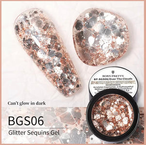 GLITTER LUMINOSO EFECTO REFLECTIVO BGS06